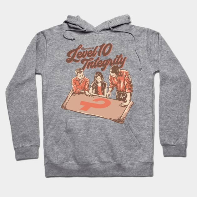 Level 10 Integrity Hoodie by teambuilding.com